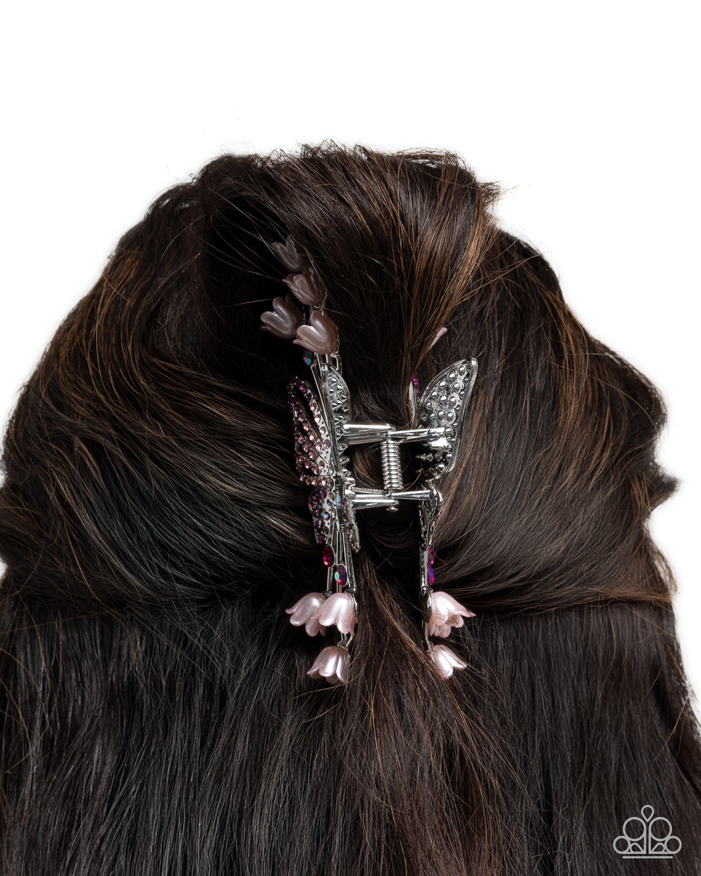 Fluttering French - Pink - Paparazzi Hair Accessories Image