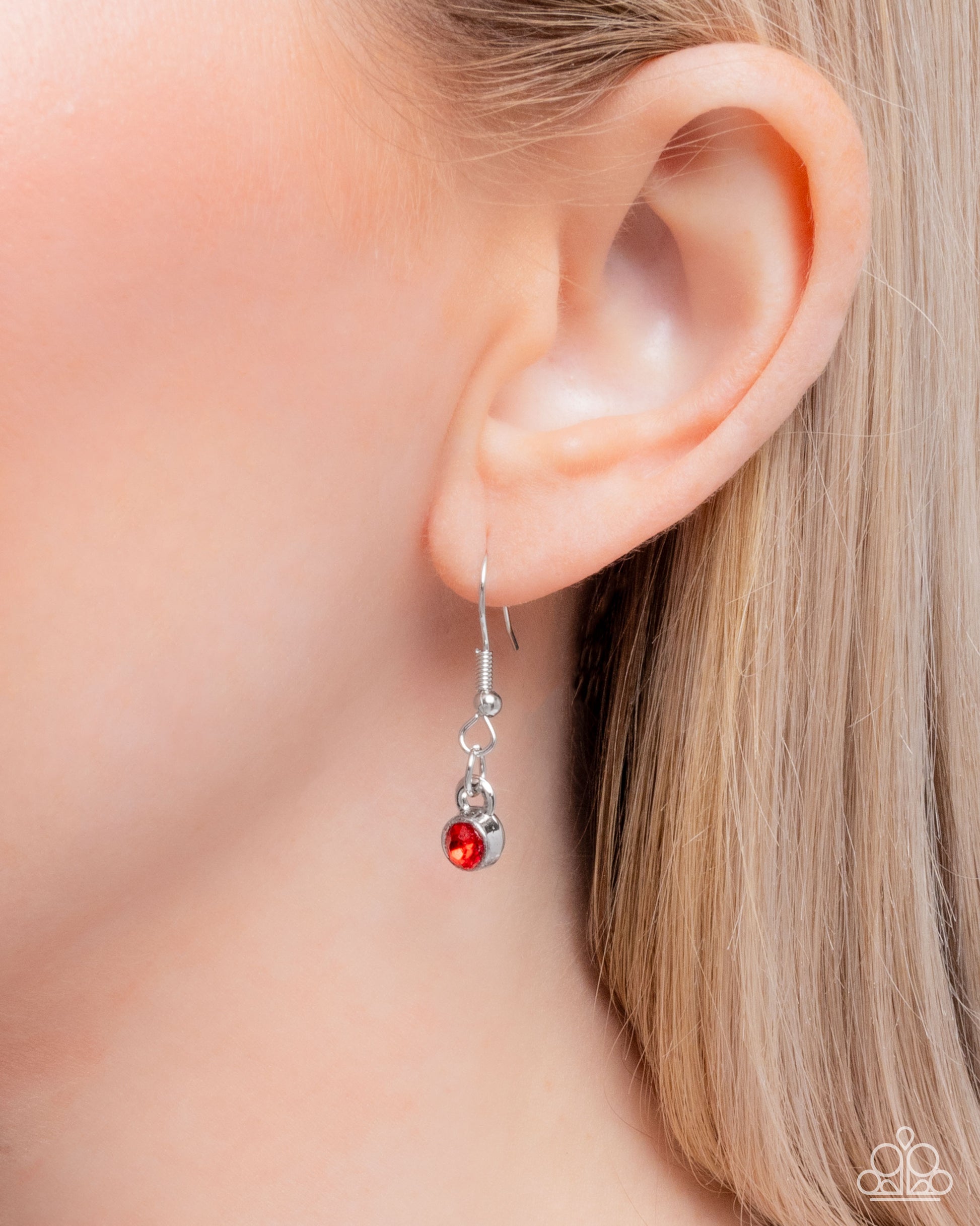 Scintillating Stars - Red - Paparazzi Necklace Image