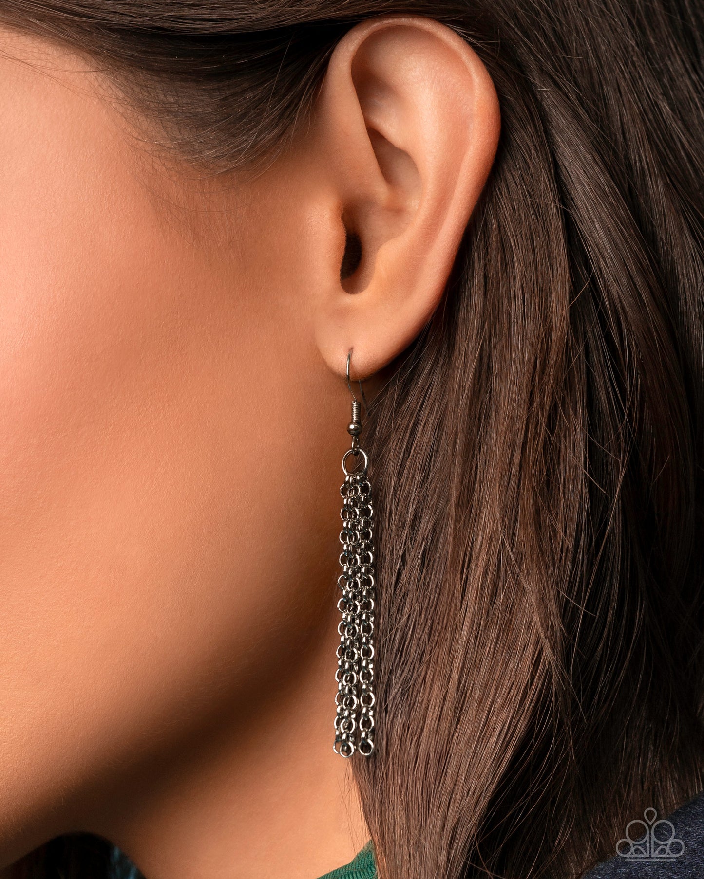 Double Demand - Silver - Paparazzi Necklace Image