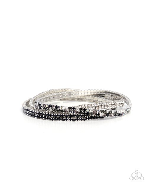 Tolerable Twinkle - Black - Paparazzi Bracelet Image