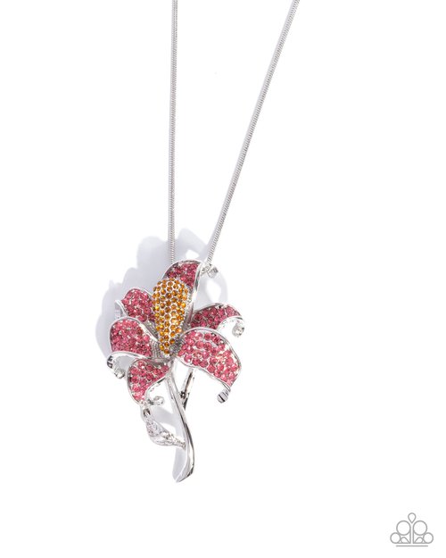 Lily Luminescence - Pink - Paparazzi Necklace Image