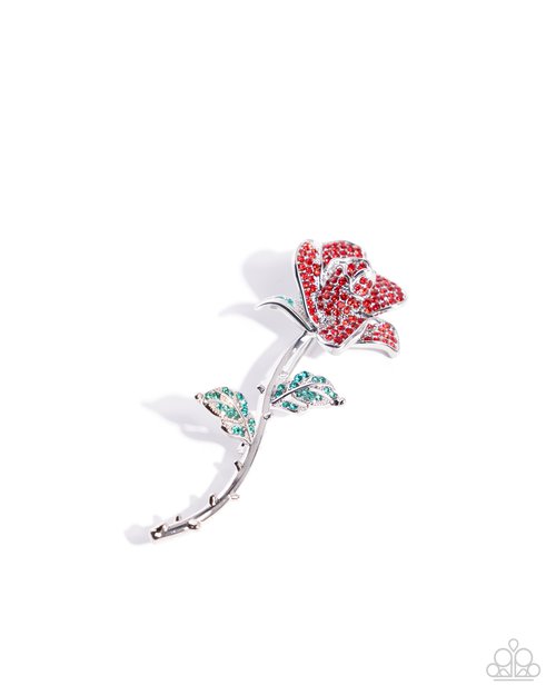 Reliable Rose - Red - Paparazzi Hair Accessories Image