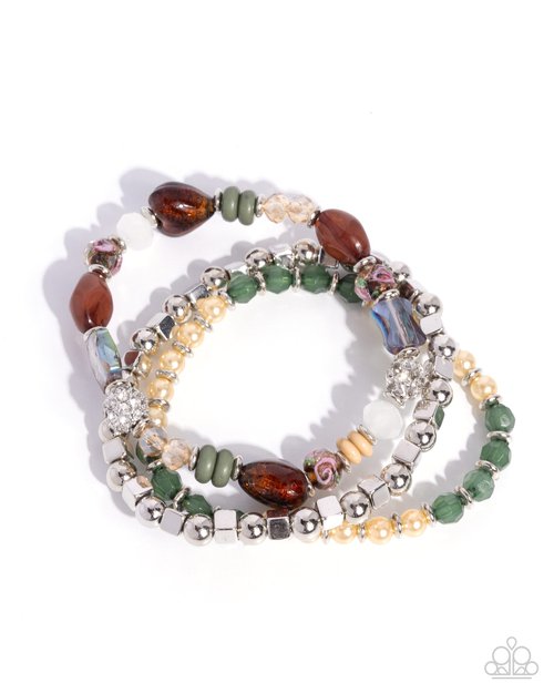 Doting Delight - Brown - Paparazzi Bracelet Image