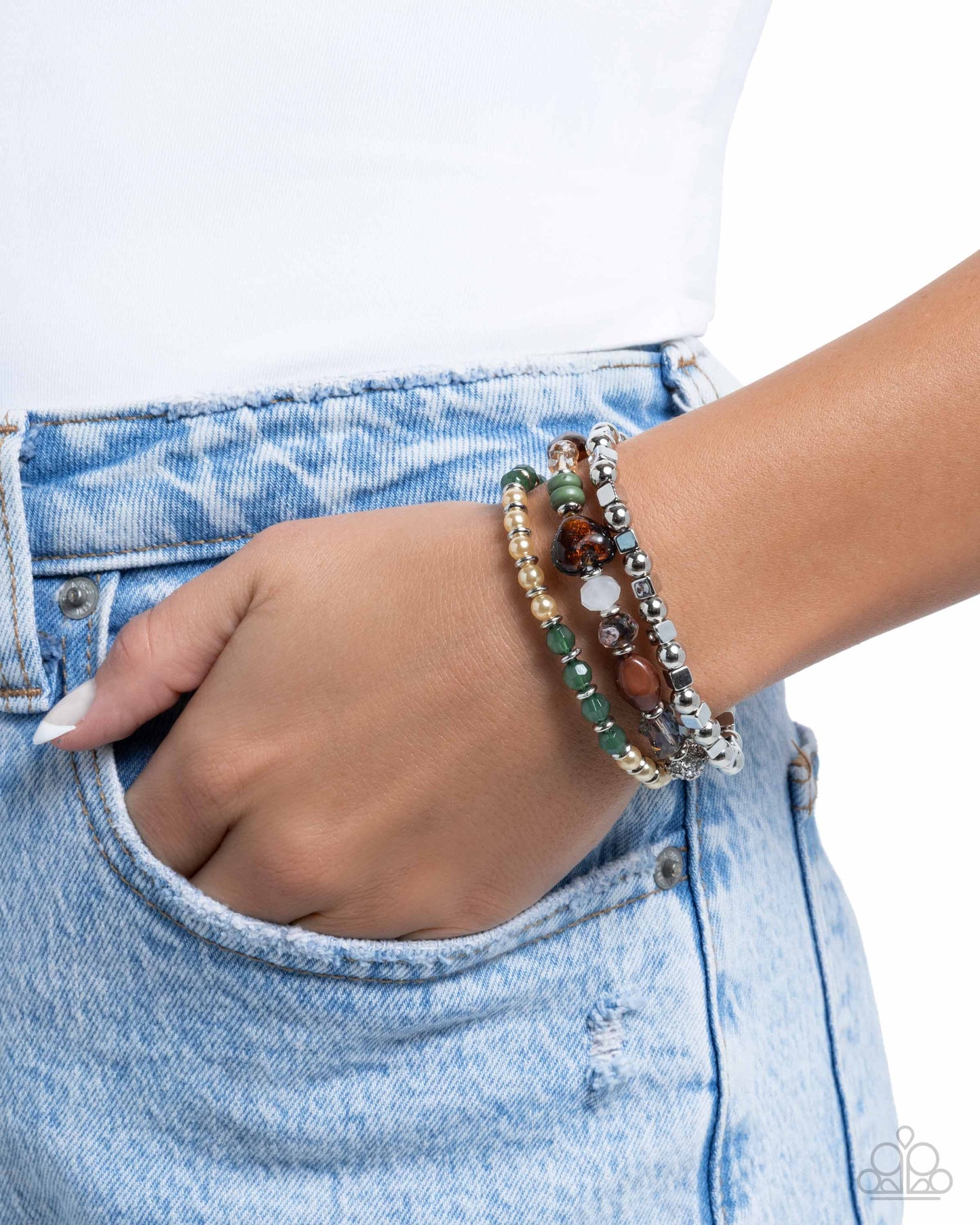 Doting Delight - Brown - Paparazzi Bracelet Image