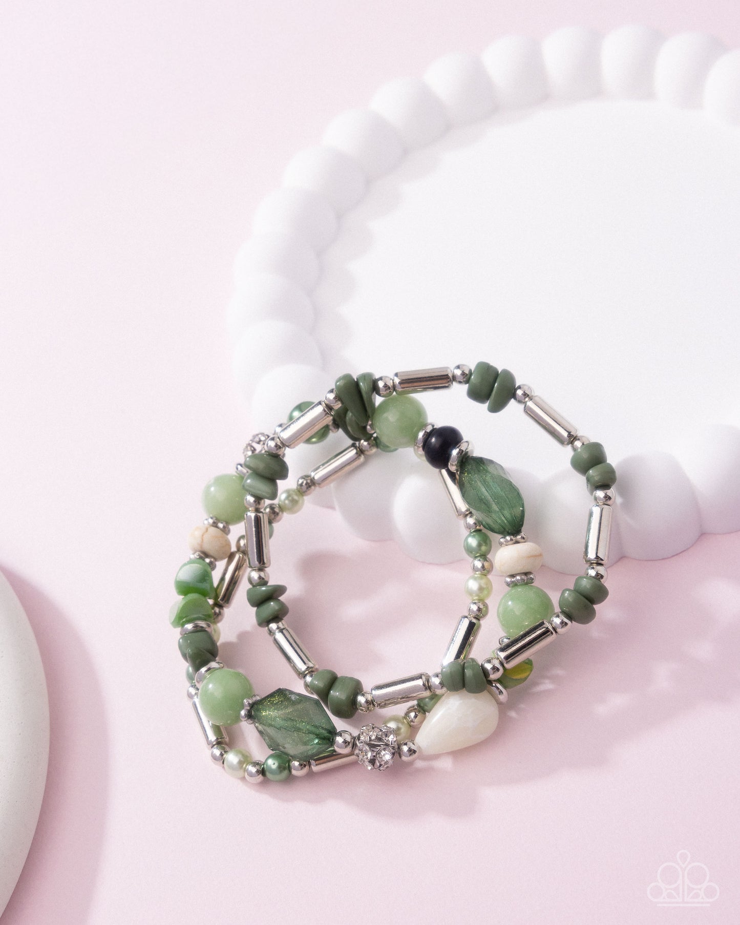 Flashy Fiction - Green - Paparazzi Bracelet Image