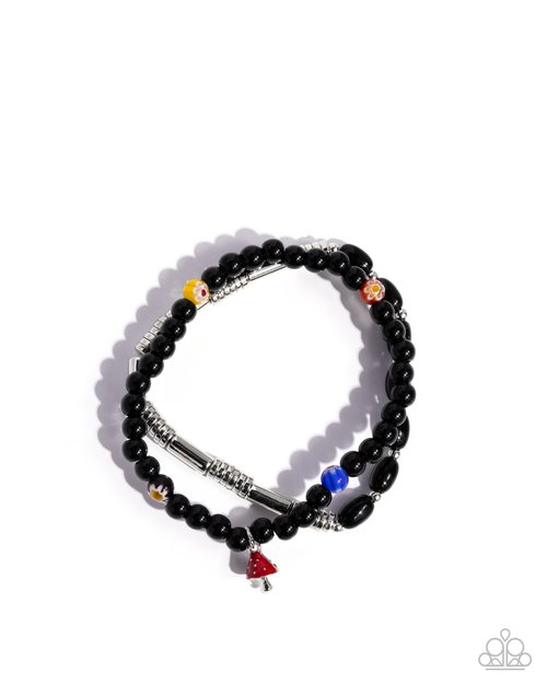 Malibu Mashup - Black - Paparazzi Bracelet Image