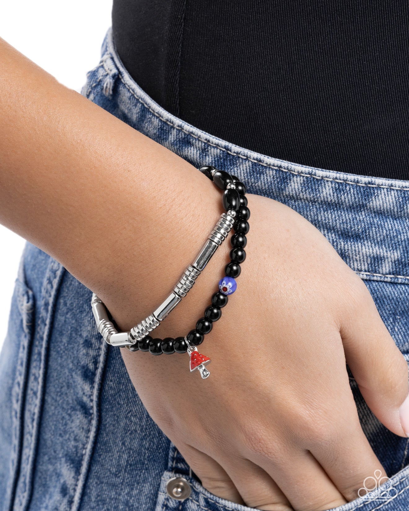 Malibu Mashup - Black - Paparazzi Bracelet Image