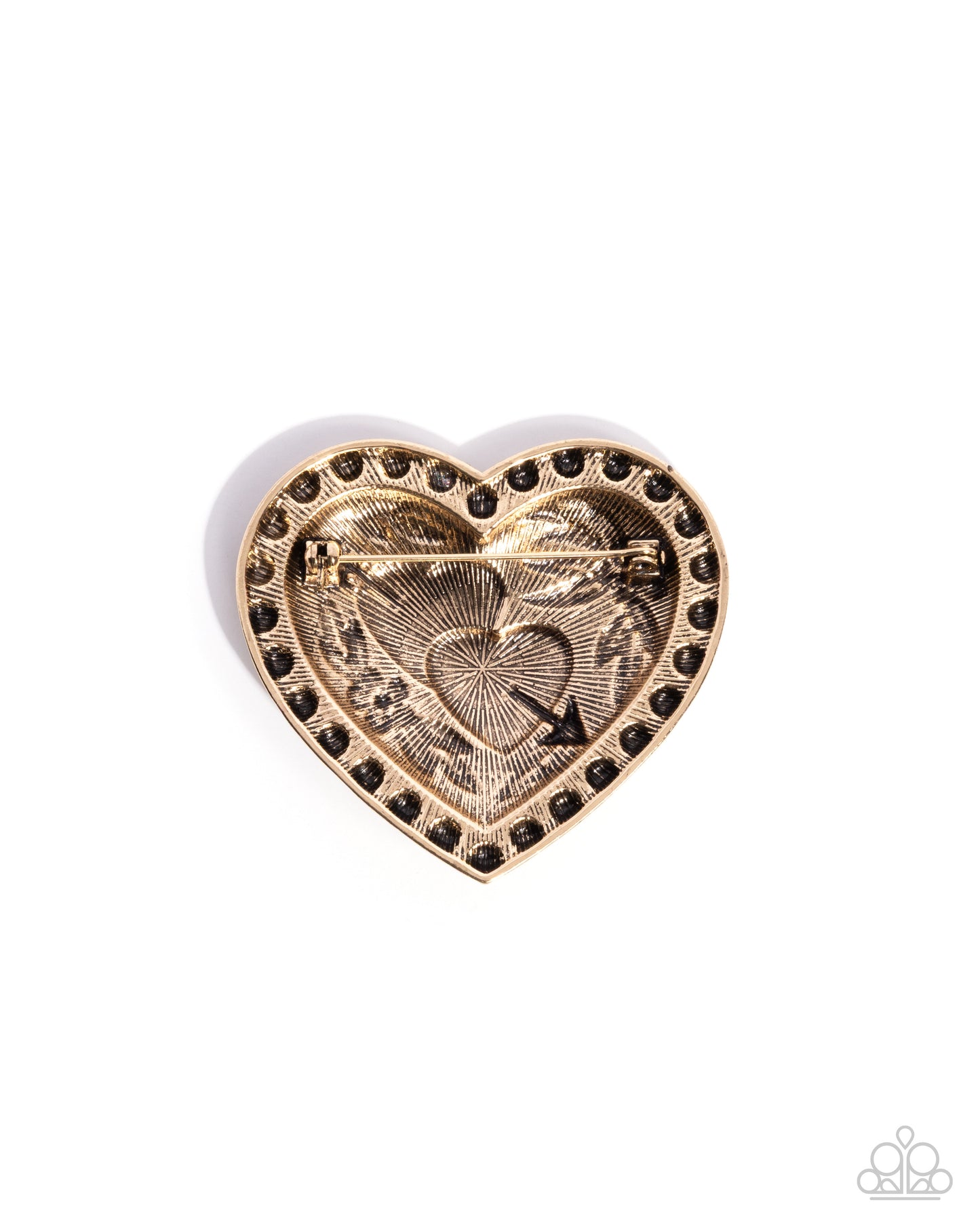 A Breath of Fresh Romance - Gold - Paparazzi Hair Accessories Image