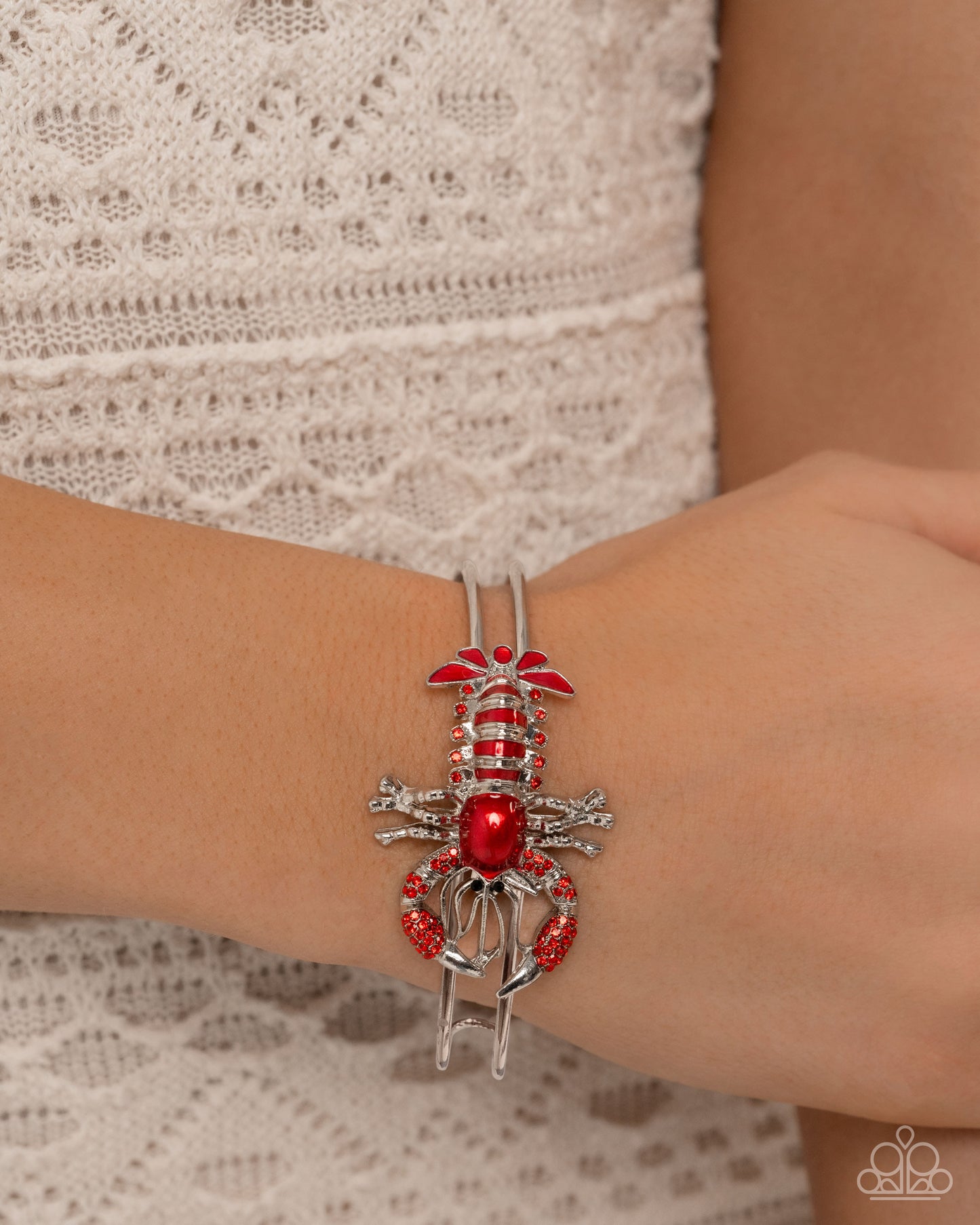Legendary Lobster - Complete Look - Red - Paparazzi Product Image