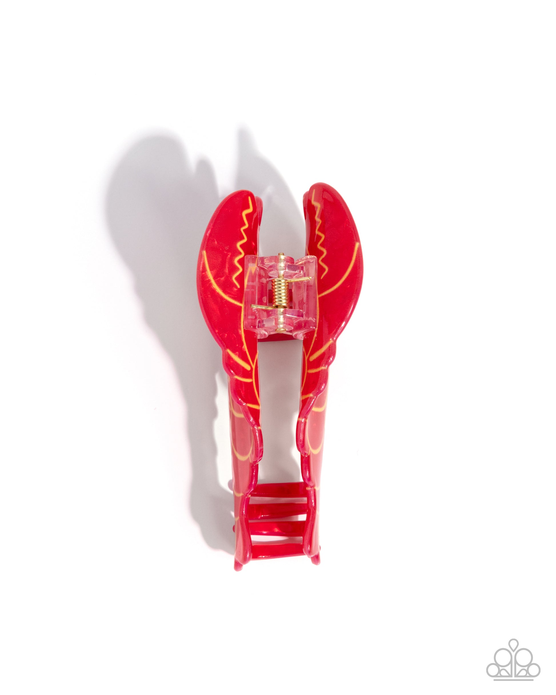 Lobster Leisure - Red - Paparazzi Hair Accessories Image