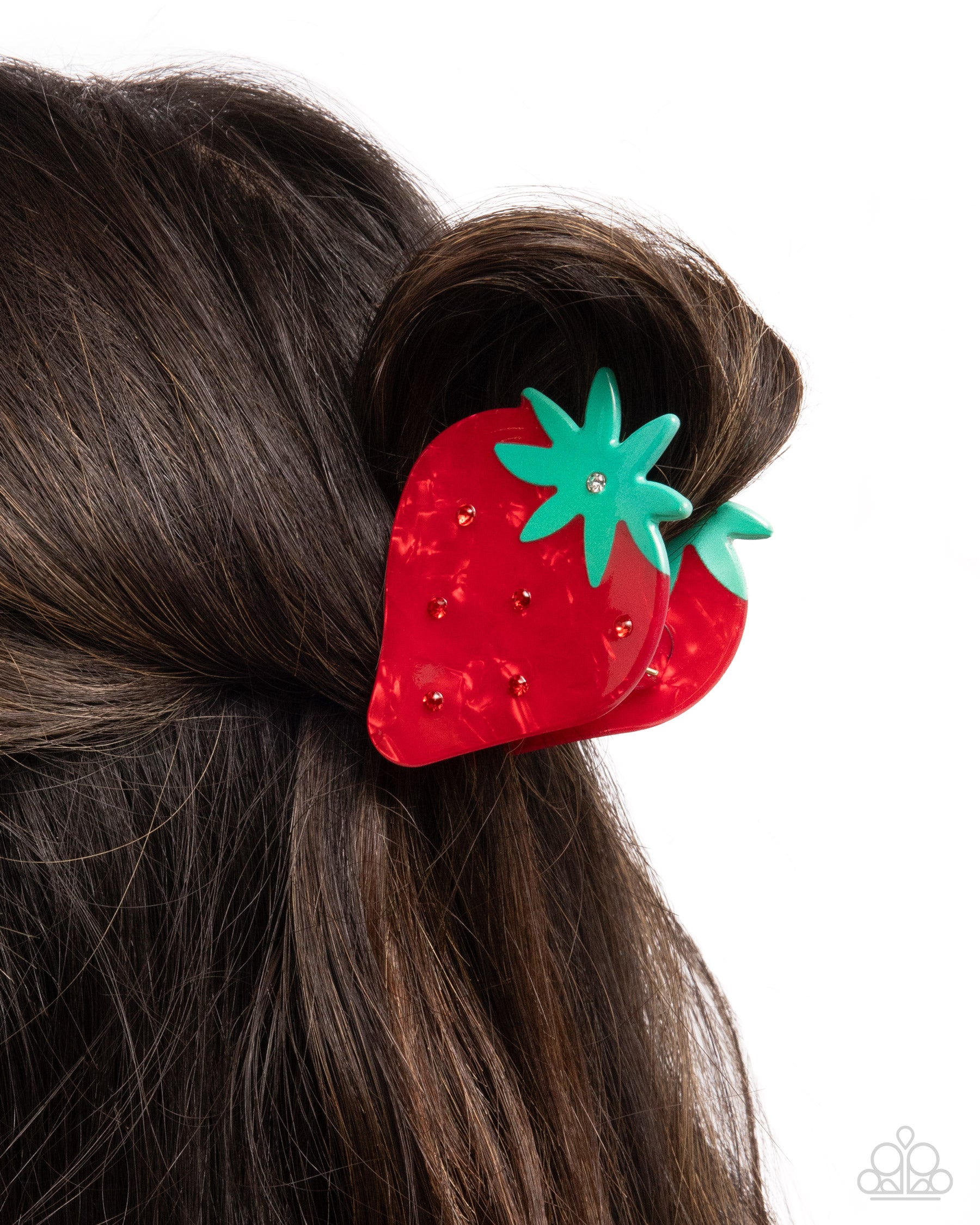 Strawberry Showcase - Red - Paparazzi Hair Accessories Image