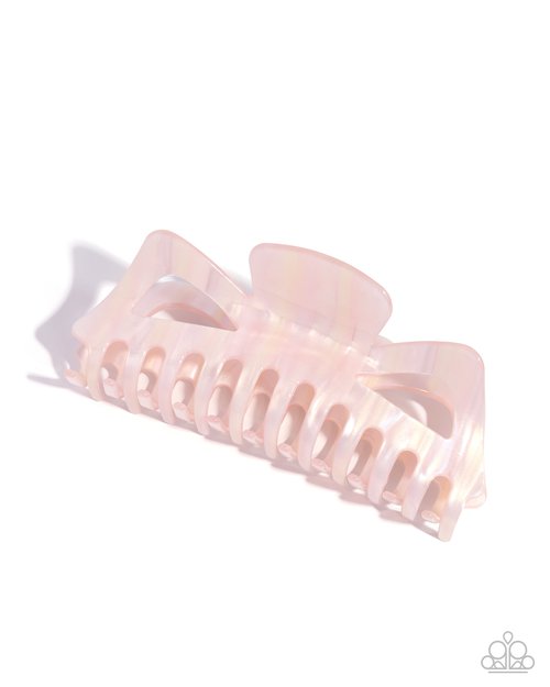 Striped State of Mind - Pink - Paparazzi Hair Accessories Image