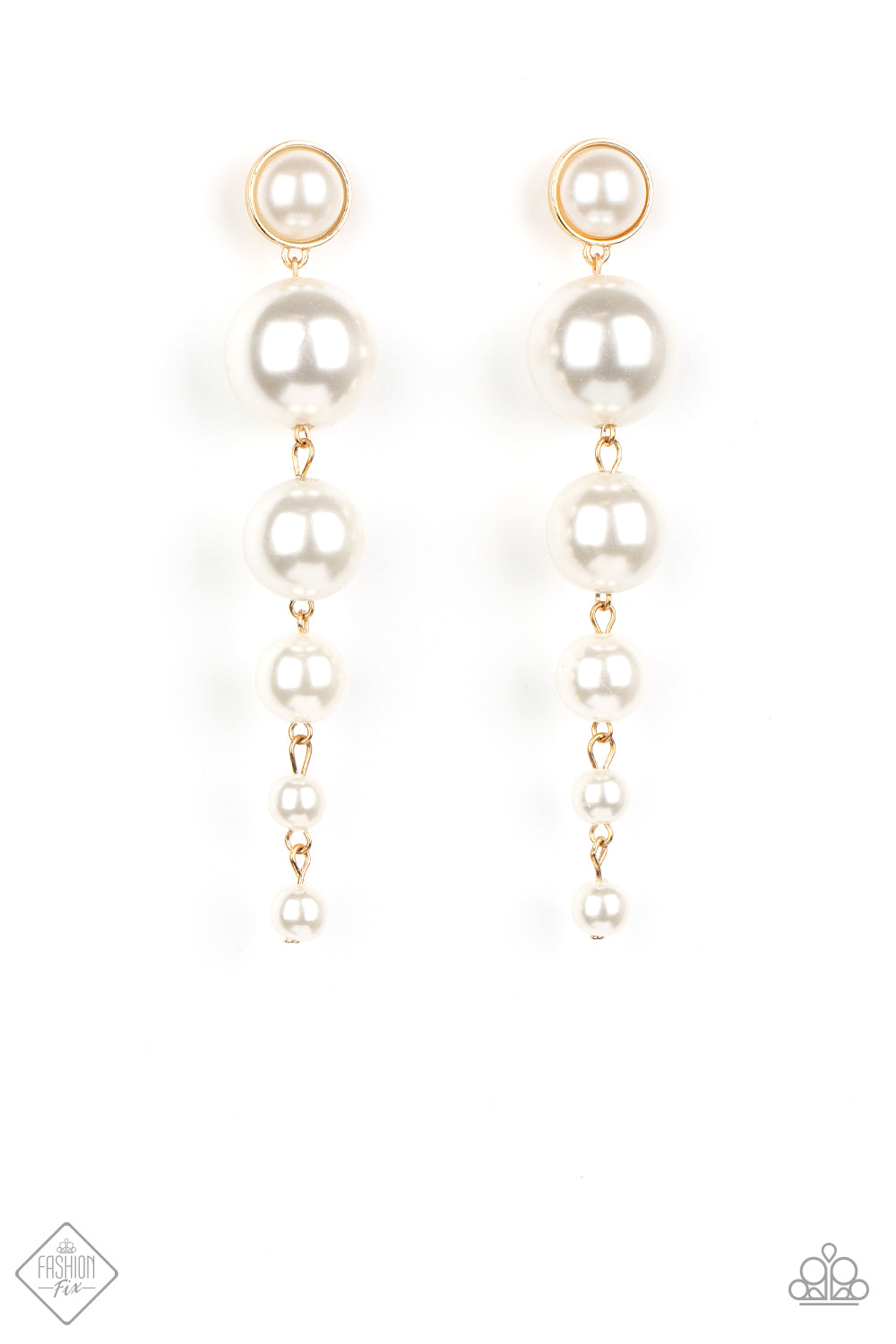 Paparazzi Earrings ~ Living a WEALTHY Lifestyle -Fashion Fix Oct2020 - Gold