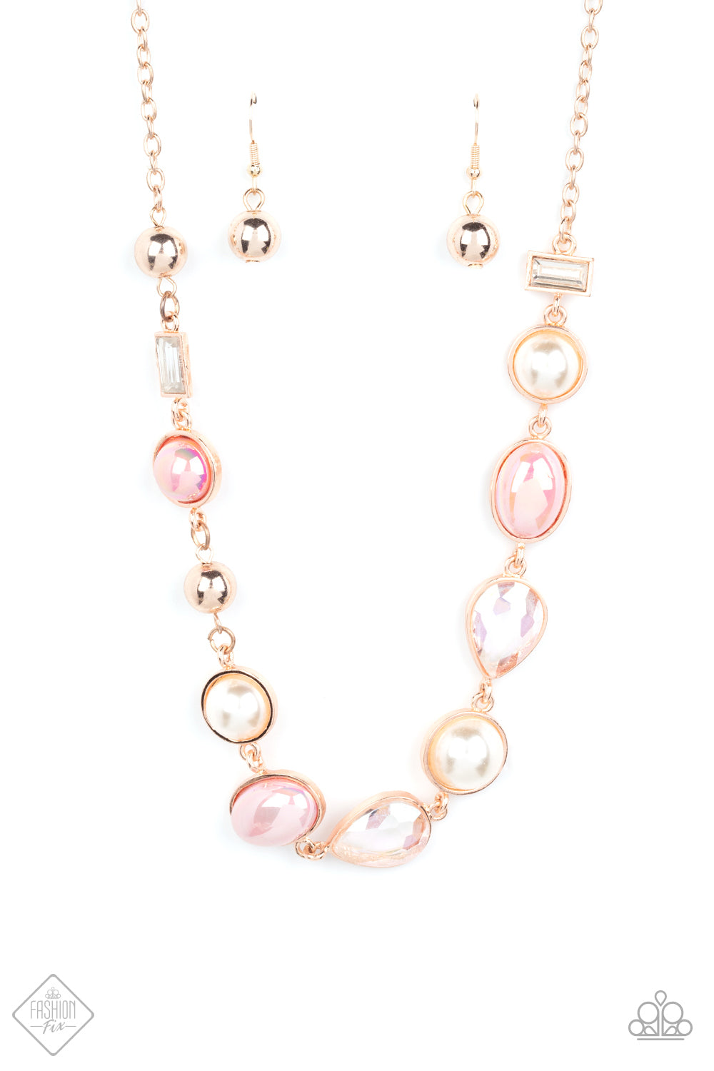 Paparazzi Necklace ~ Nautical Nirvana - Rose Gold