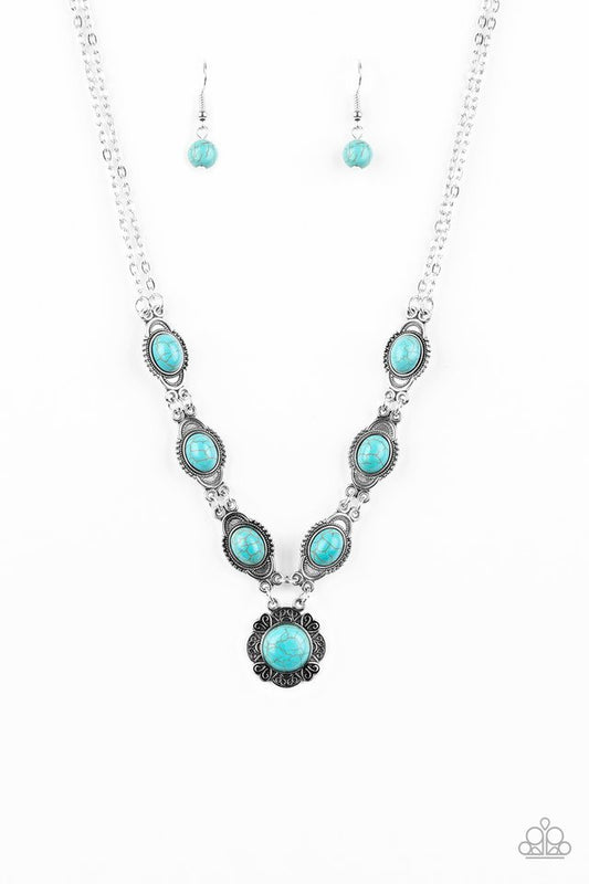 Paparazzi Necklace ~ Desert Dreamin - Blue