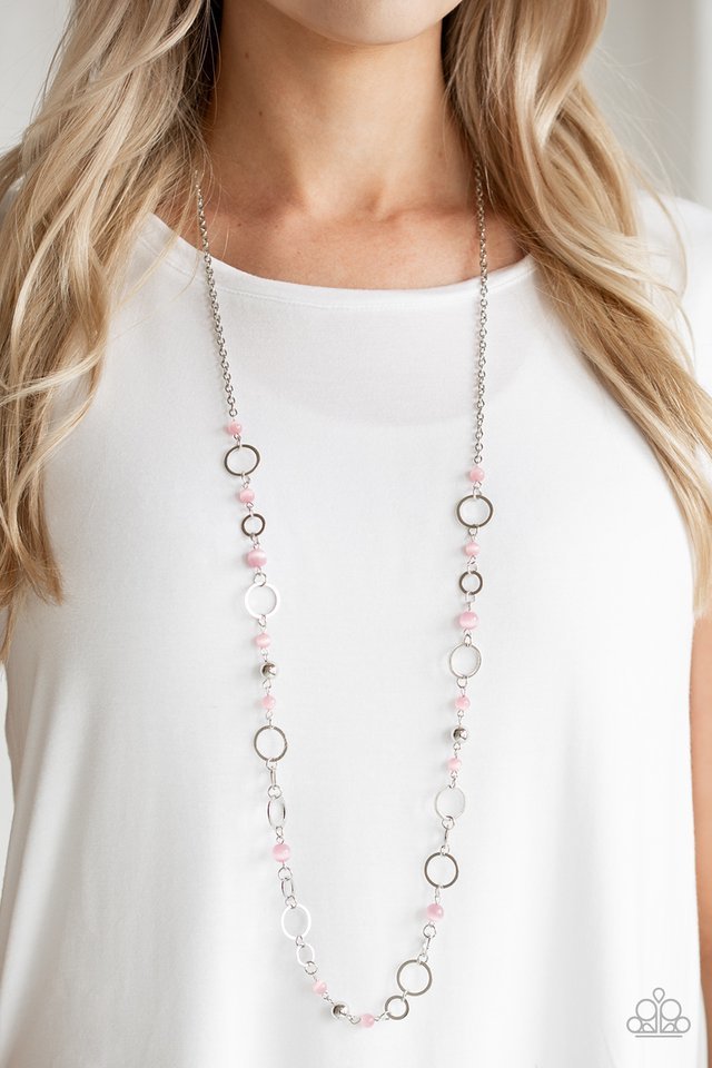 Paparazzi Necklace ~ Kid In A Candy Shop - Pink