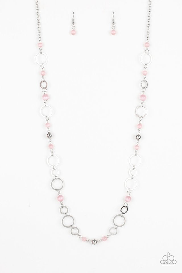 Paparazzi Necklace ~ Kid In A Candy Shop - Pink