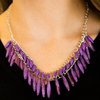 Paparazzi Necklace - Speak Of The DIVA - Purple