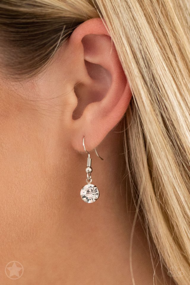 What A Gem - White - Paparazzi Necklace Image