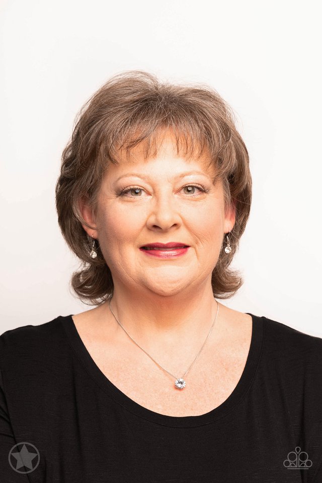 What A Gem - White - Paparazzi Necklace Image