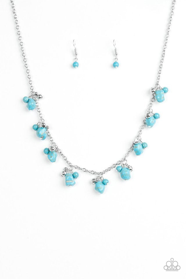 Paparazzi Necklace - Rocky Mountain Magnificence - Blue