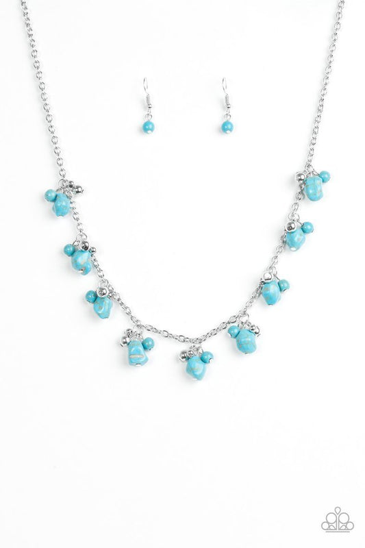 Paparazzi Necklace - Rocky Mountain Magnificence - Blue