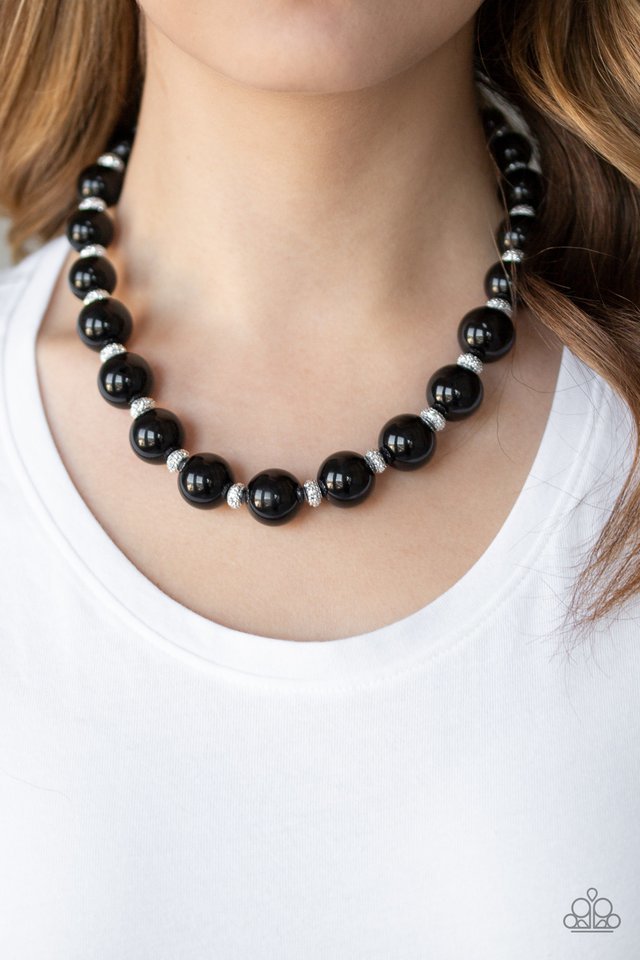 Paparazzi Necklace ~ Uptown Heiress - Black