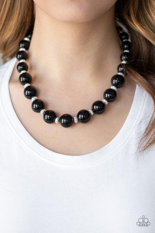 Paparazzi Necklace ~ Uptown Heiress - Black