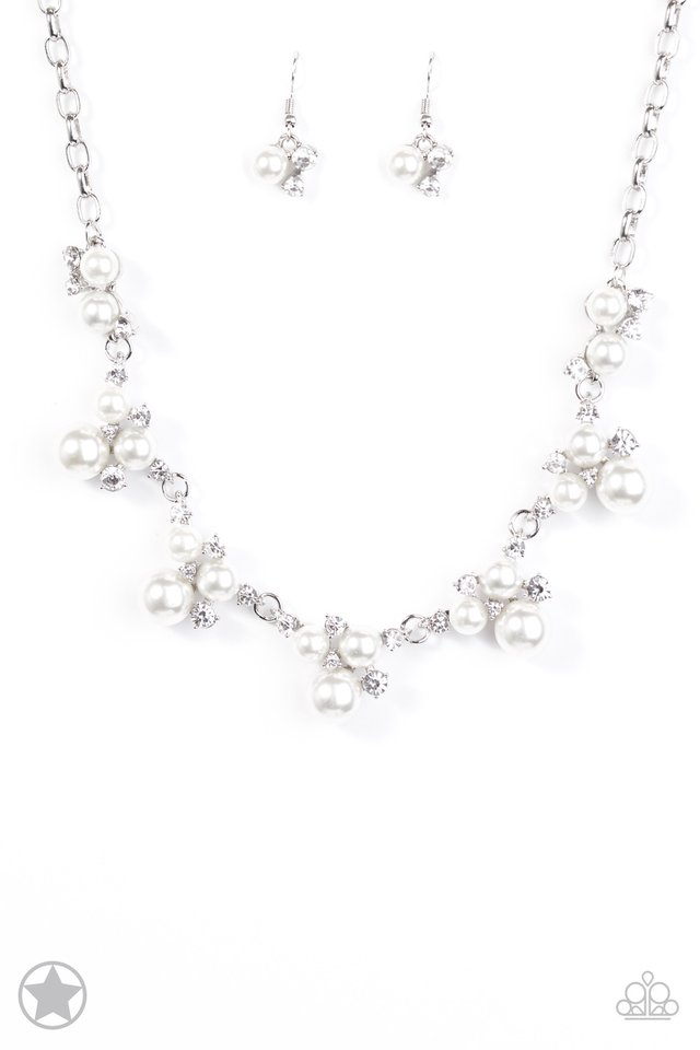 Toast To Perfection - White - Paparazzi Necklace Image