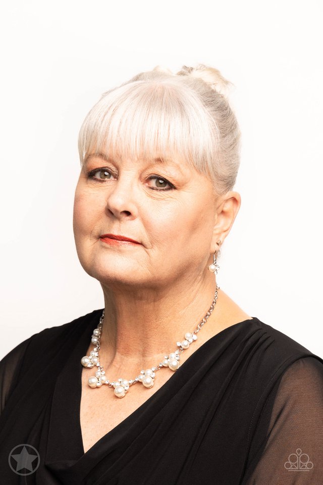 Toast To Perfection - White - Paparazzi Necklace Image