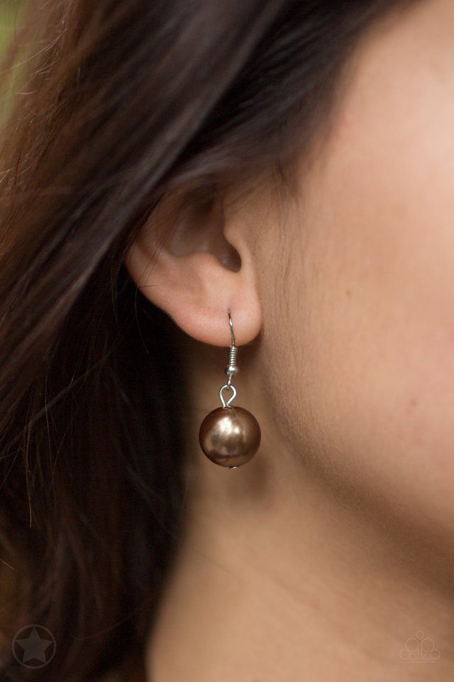 All The Trimmings - Brown - Paparazzi Necklace Image