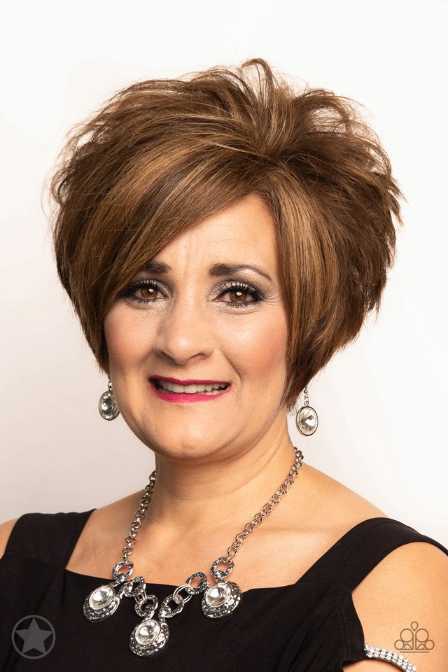 Hypnotized - Silver - Paparazzi Necklace Image