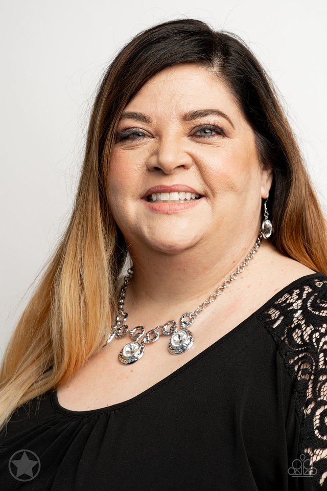 Hypnotized - Silver - Paparazzi Necklace Image