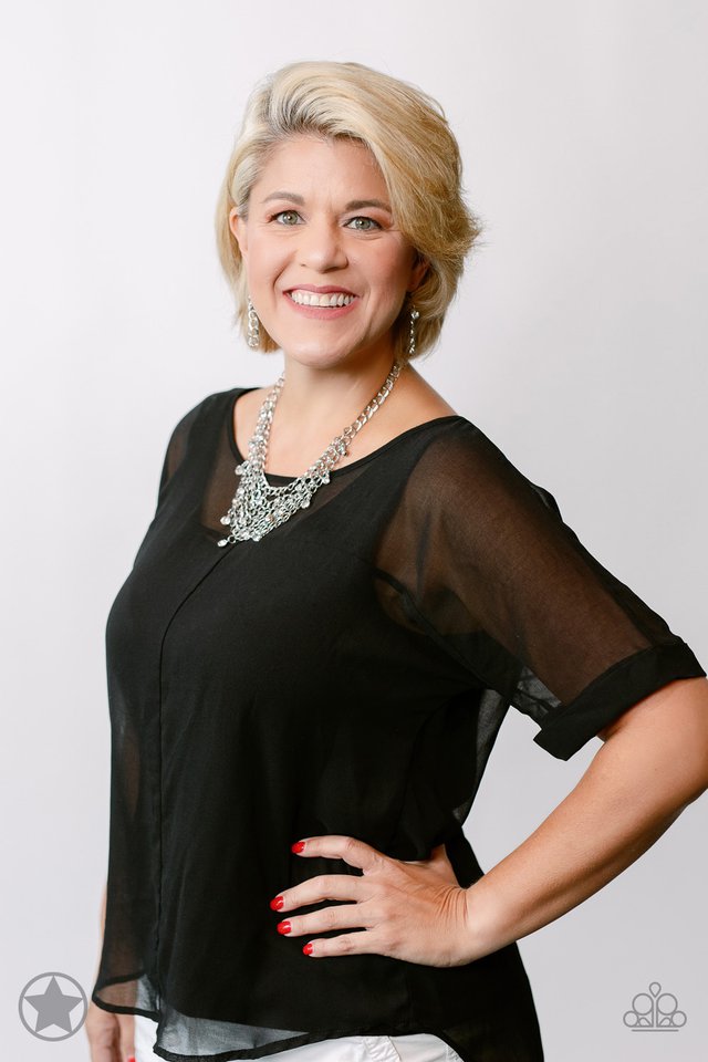 Fishing for Compliments - Silver - Paparazzi Necklace Image