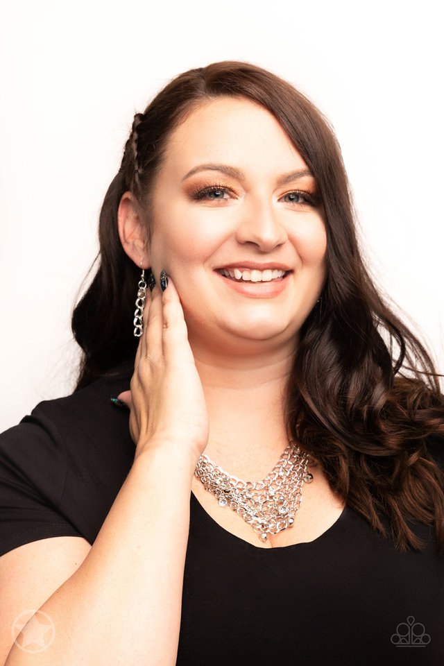 Fishing for Compliments - Silver - Paparazzi Necklace Image