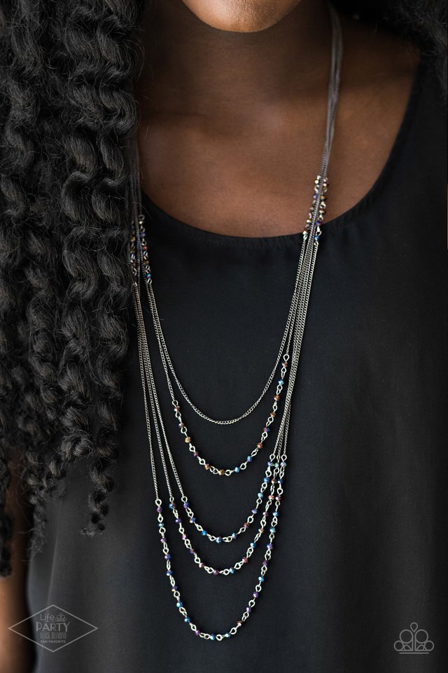 Glitter Go-Getter - Paparazzi Necklace Image