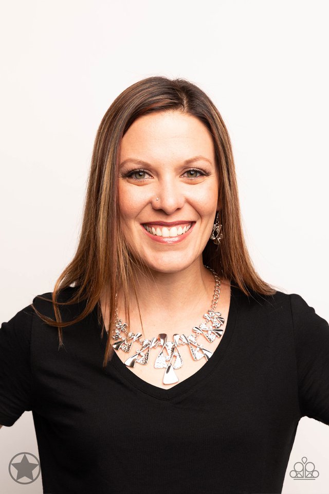 The Sands of Time - Silver - Paparazzi Necklace Image