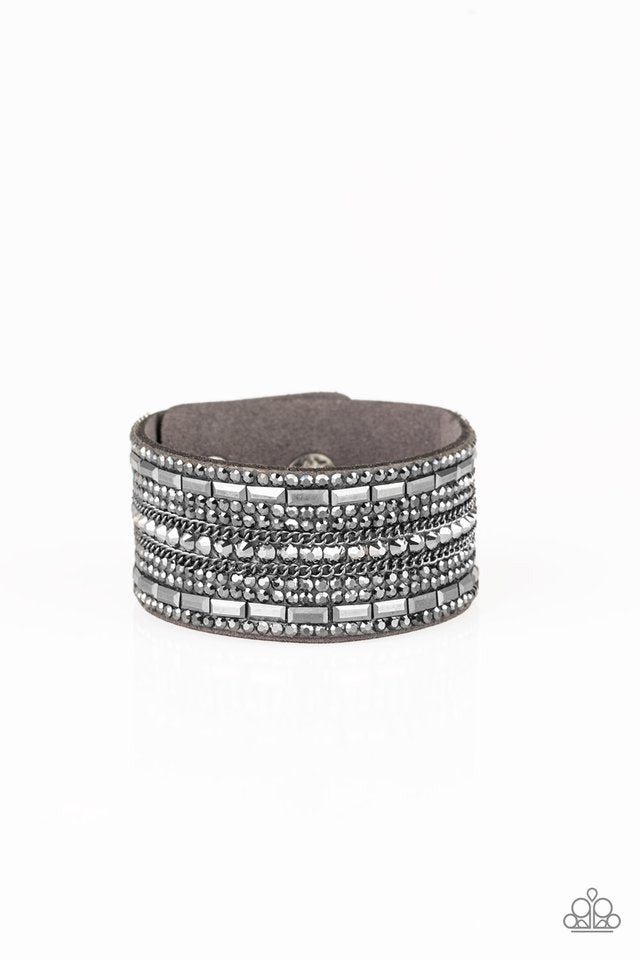Rebel Radiance - Silver - Paparazzi Bracelet Image