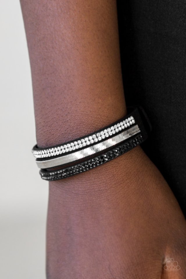 I Mean Business - Black - Paparazzi Bracelet Image