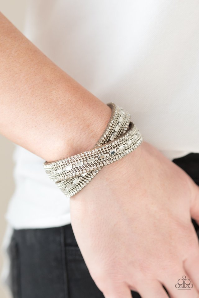 Shimmer and Sass - Brown - Paparazzi Bracelet Image
