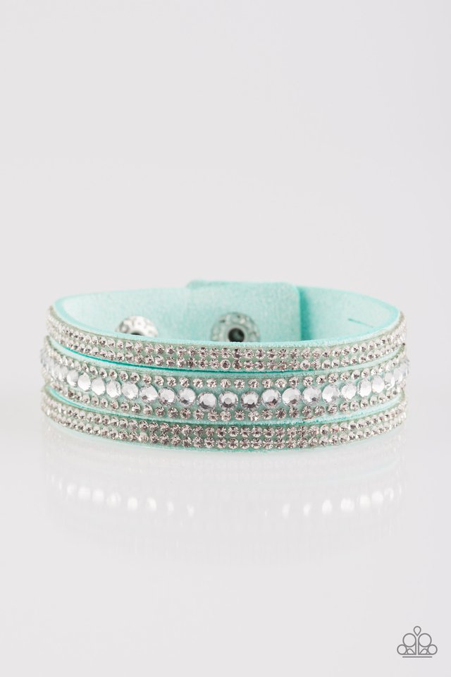 Harlem Hustle - Blue - Paparazzi Bracelet Image