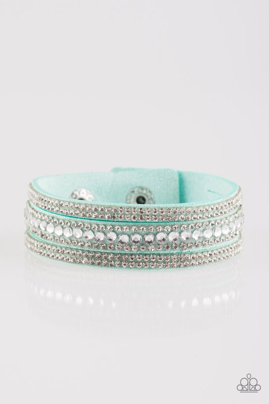 Harlem Hustle - Blue - Paparazzi Bracelet Image