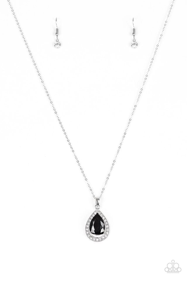 Because Im Queen - Black - Paparazzi Necklace Image