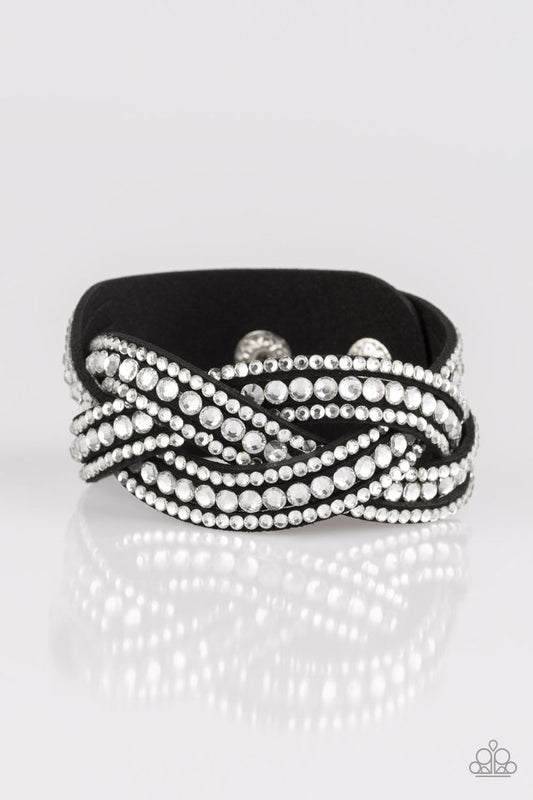 Bring On The Bling - Black - Paparazzi Bracelet Image