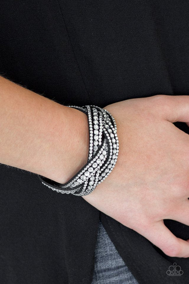 Bring On The Bling - Black - Paparazzi Bracelet Image