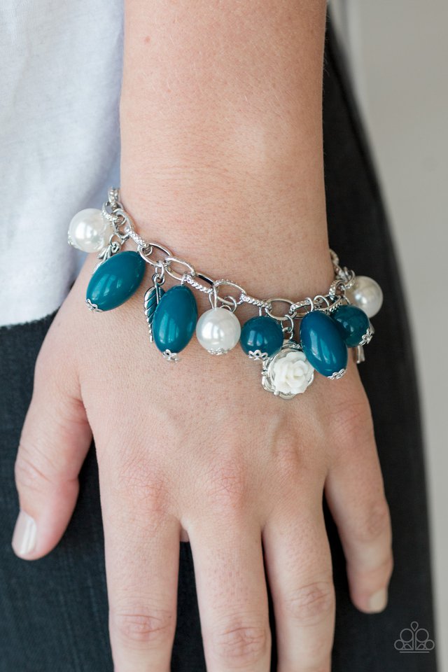Love Doves - Blue - Paparazzi Bracelet Image