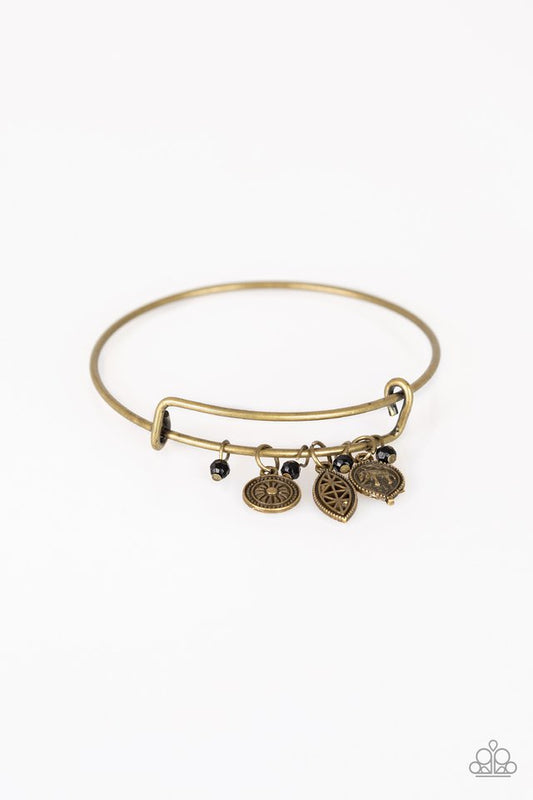 The Elephant In The Room - Brass - Paparazzi Bracelet Image