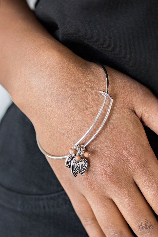 The Elephant In The Room - Brown - Paparazzi Bracelet Image