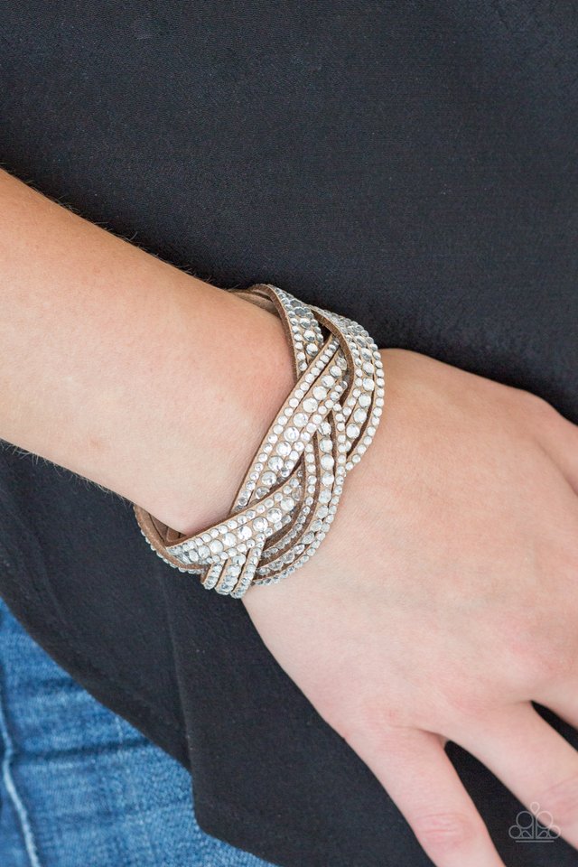 Bring On The Bling - Brown - Paparazzi Bracelet Image