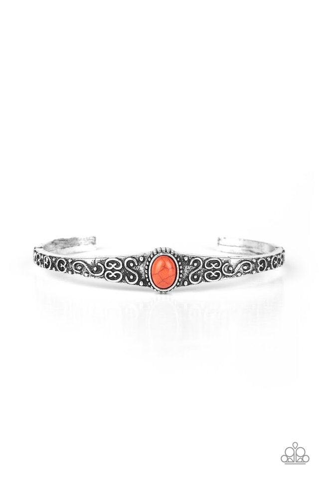 Make Your Own Path - Orange - Paparazzi Bracelet Image